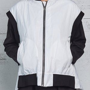 Planet Nylon Black and White Best Vest